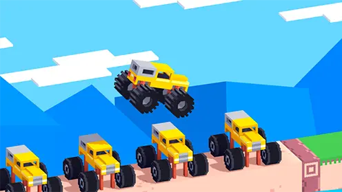 Drive Mad game preview with car on challenging terrain