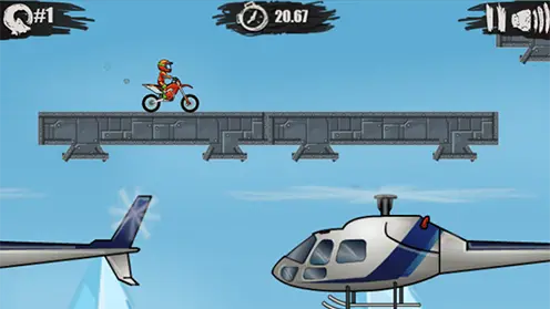 Moto X3M 2 Game Screenshot